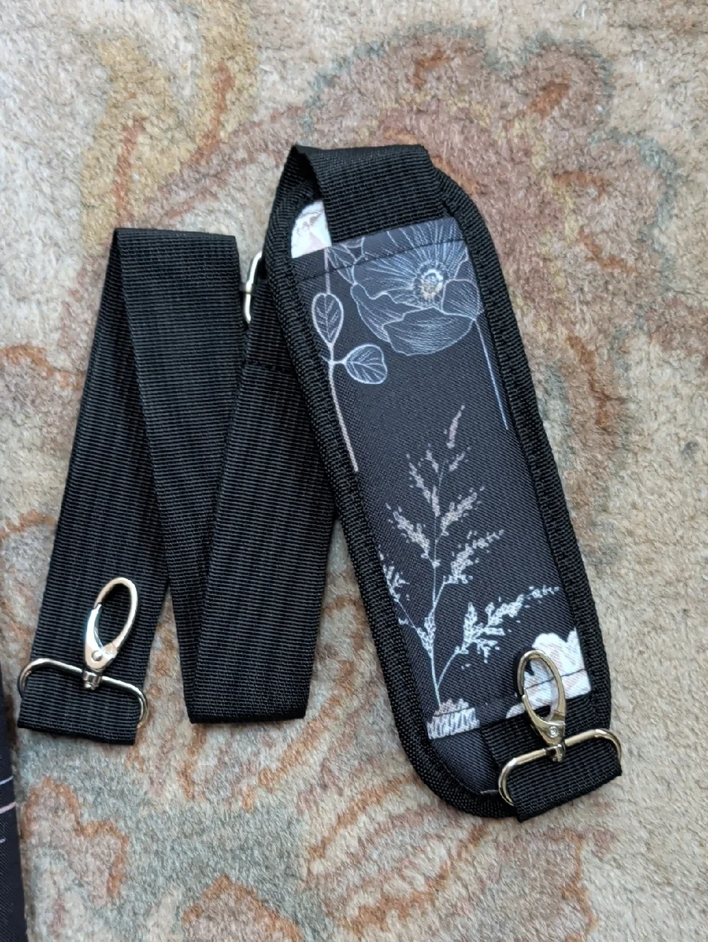 Mosiso Black Floral 15.6